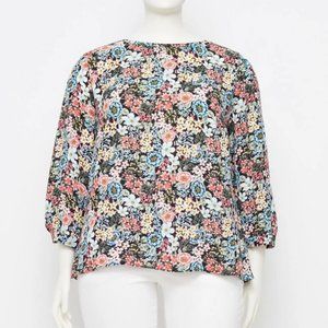 LOFT Plus NWT Floral 3/4 Sleeve Top, Size 20